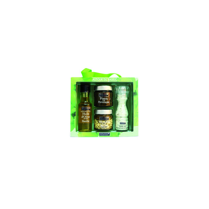 Coffret autour du basilic - Savor et Sens