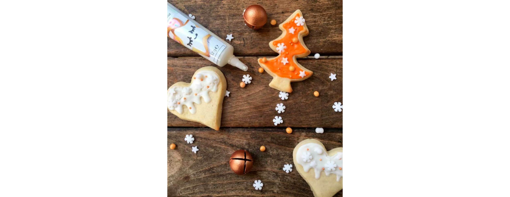Stylo de glaçage pour décorer les biscuits blanc 32 gr