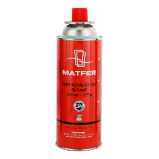 Cartouche de gaz pour chalumeau professionnel 380 ml - Matfe
