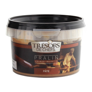 Praliné amande noisette 250 gr - Trésors de Chefs