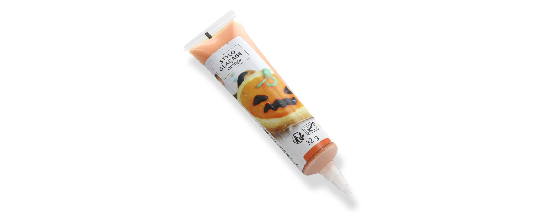 Stylo de glaçage pour décorer les biscuits orange 32 gr