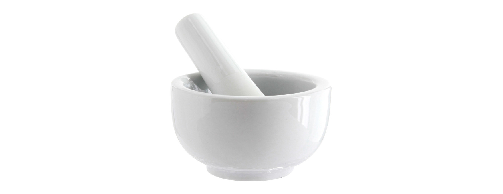 Mortier à épices en porcelaine petite taille - Kuchenprofi