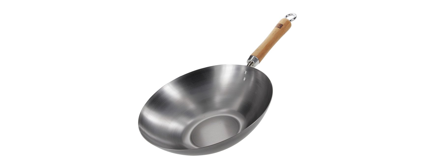 Wok tôle d´acier 30 cm - School of Wok