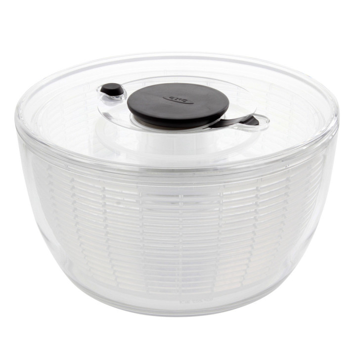 Essoreuse à salade transparente Push 27 cm - Oxo