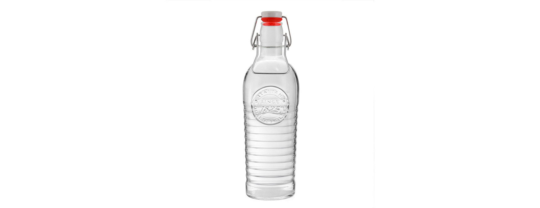 Bouteille en verre transparent 1.2L Officina - Bastide