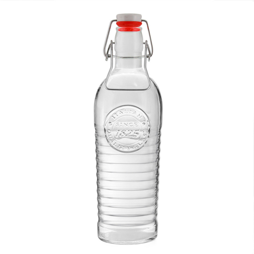 Bouteille en verre transparent 1.2L Officina - Bastide