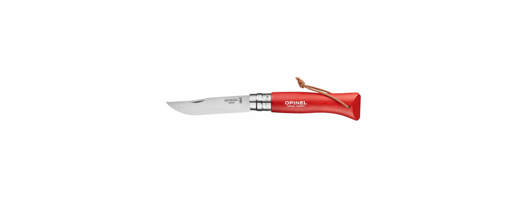 Couteau baroudeur n°8 rouge - Opinel