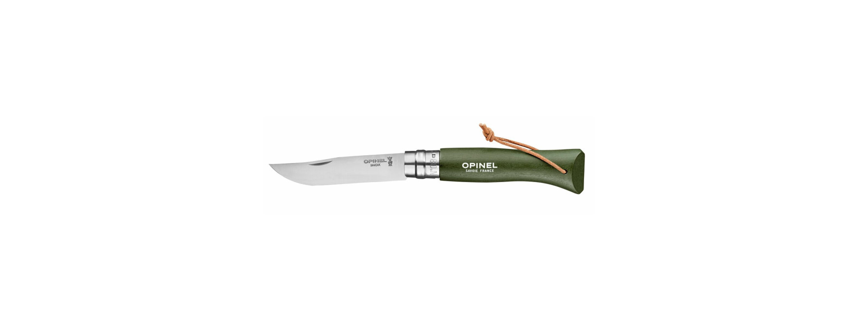 Couteau baroudeur n°8 kaki - Opinel