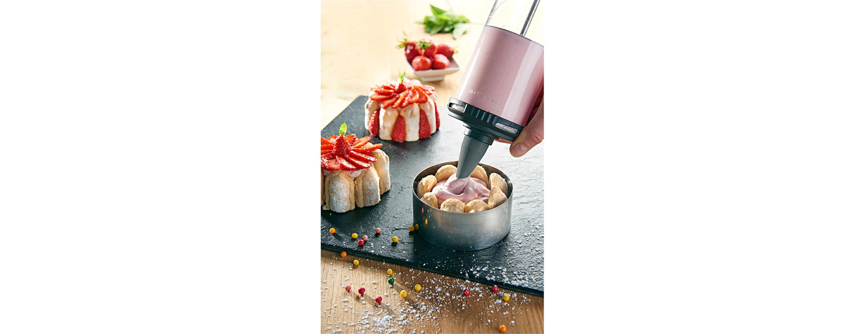 Le Tube : kit piston pâtisserie & presse biscuits - De Buyer