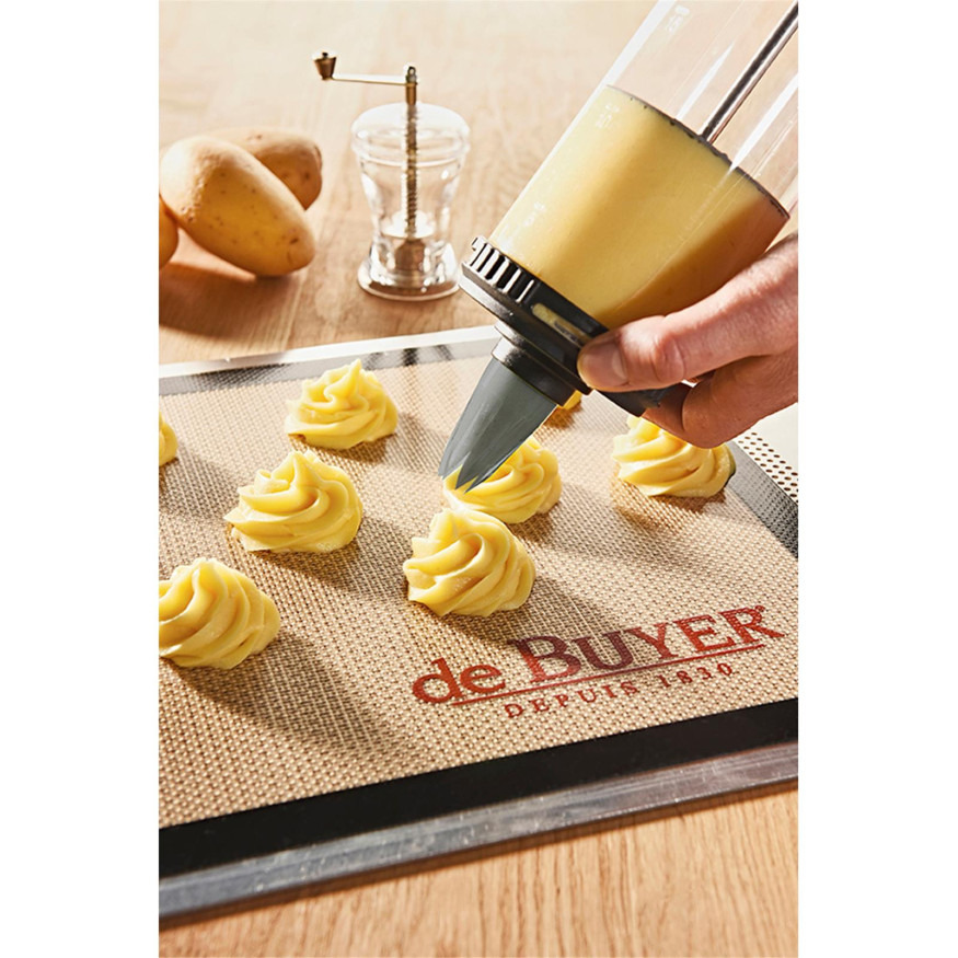 Le Tube : kit piston pâtisserie & presse biscuits - De Buyer