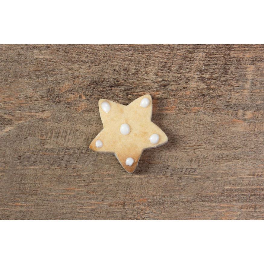 Emporte-pièce en inox étoile 6 cm - Alice Délice