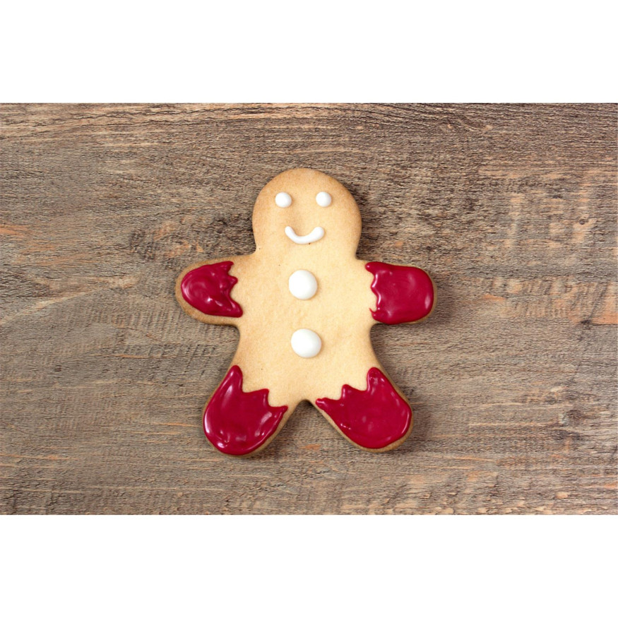 Emporte-pièce en inox grand gingerman 12.5 cm - Alice Délice