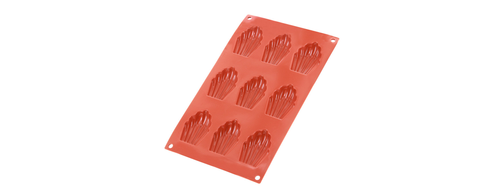 Moule en silicone 9 madeleines - Alice Délice