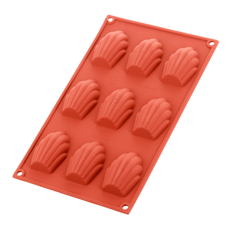 Moule en silicone 9 madeleines - Alice Délice
