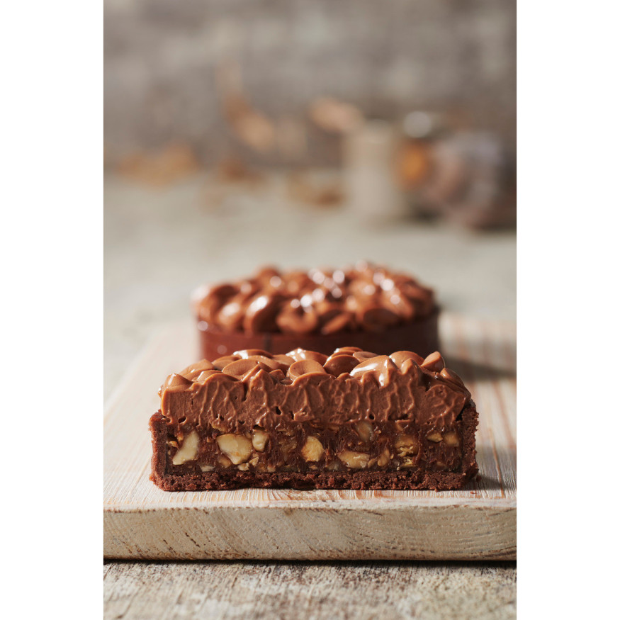Chocolat au lait et caramel à pâtisser Caramelia 36% 250 gr 