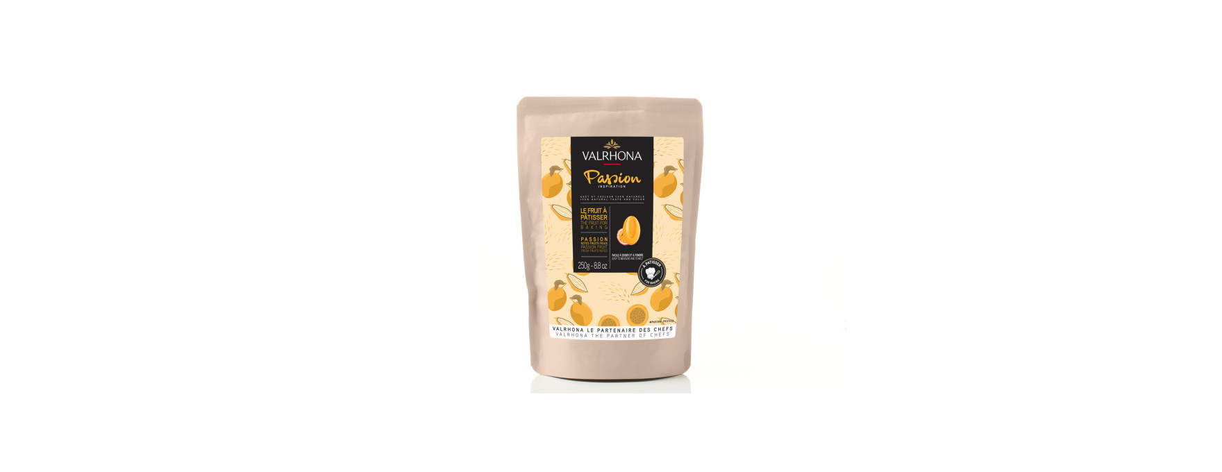 Chocolat à pâtisser inspiration passion 250 gr - Valrhona