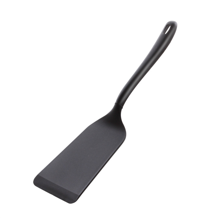 Spatule à retourner noire en nylon 32 cm - Alice Délice