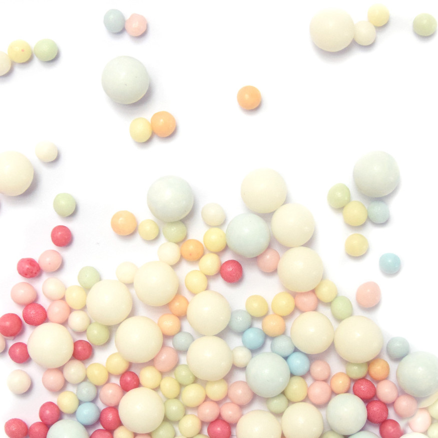 Dcor  parsemer : mlange de dcors sucrs multicolores Bubbles 