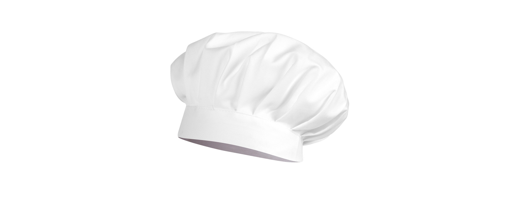 Toque Chef Blanche en 100% coton - Winkler