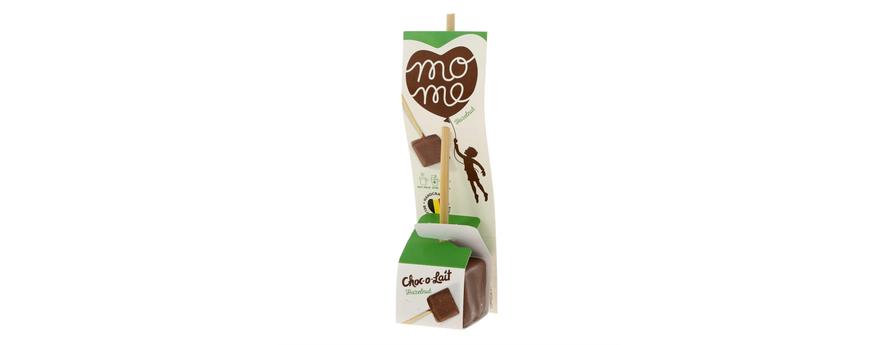 Cuillère pour chocolat chaud : lait noisette - Choc-o-lait 