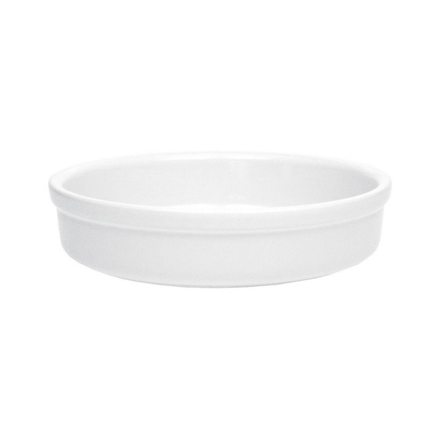 coupelle à crème brûlée en grès blanc 13.5 cm - Lebrun