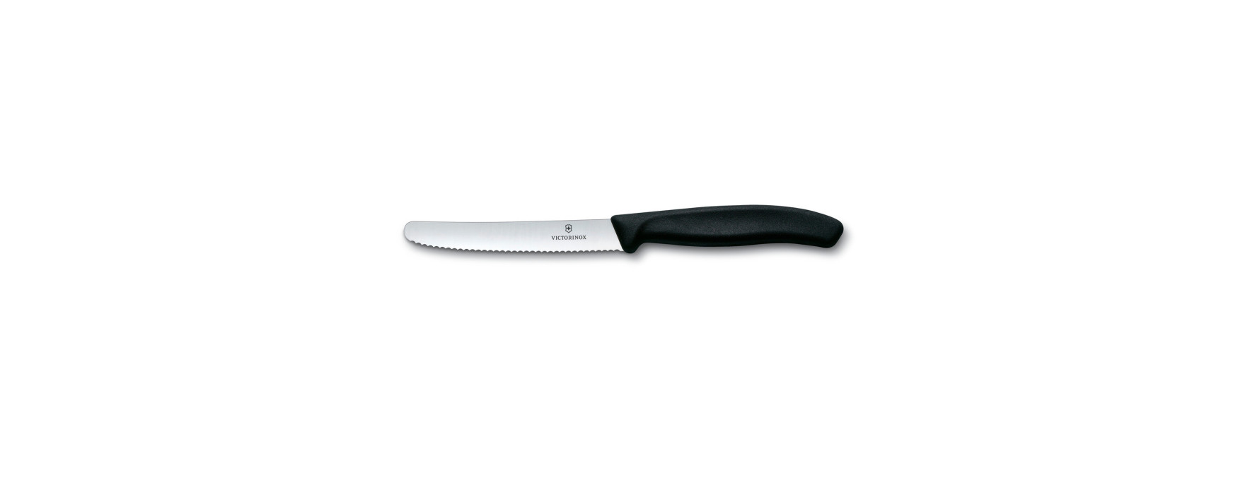 Couteau à tomates Swiss classique 11 cm noir - Victorinox