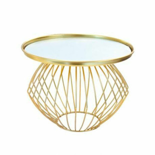 Présentoir gâteau pied boule & plateau miroir - Patisdecor