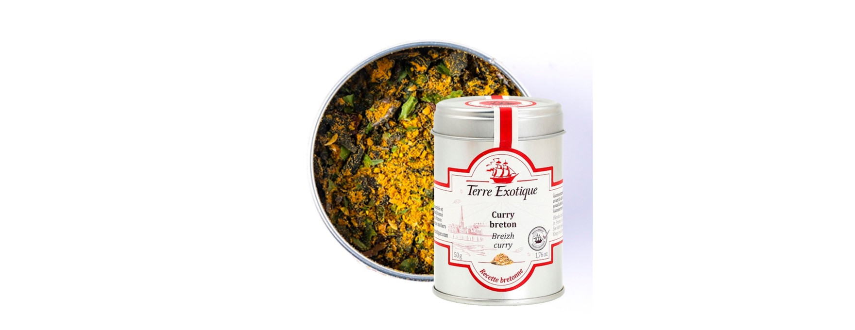 Curry breton 50 gr - Terre exotique