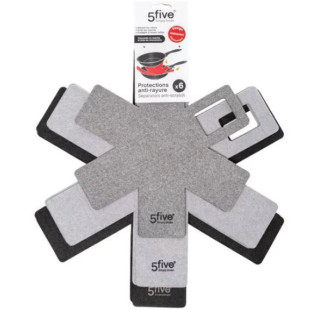 Set de 6 feuilles en feutrine protection anti rayures - 5Fiv