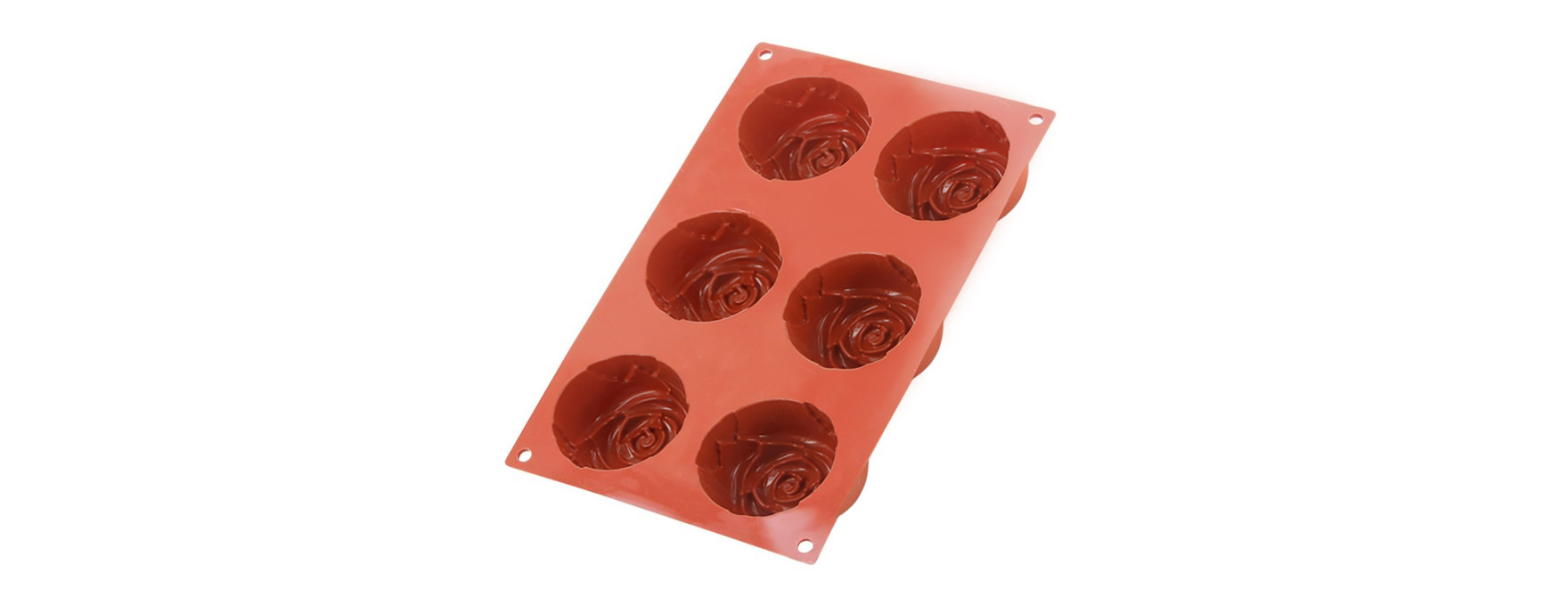 Moule en silicone 6 roses - Alice Délice