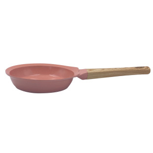 Poèle revêtue sans PFAS 24 cm Guimauve - Cookut Poèle revêtue sans PFAS 24 cm Guimauve - Cookut