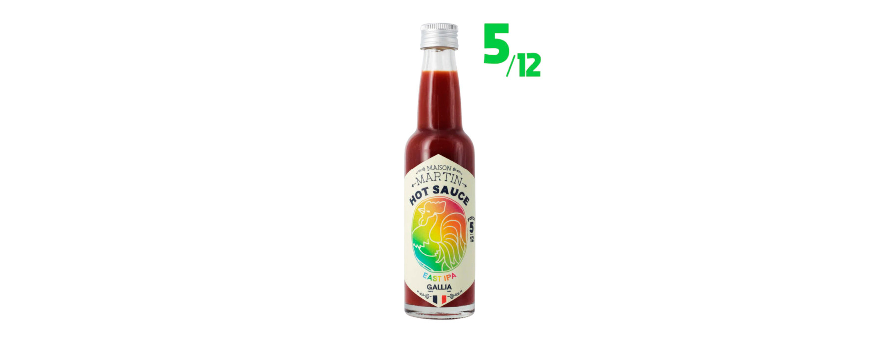 Sauce piment gallia east IPA 100 ml - Maison Martin