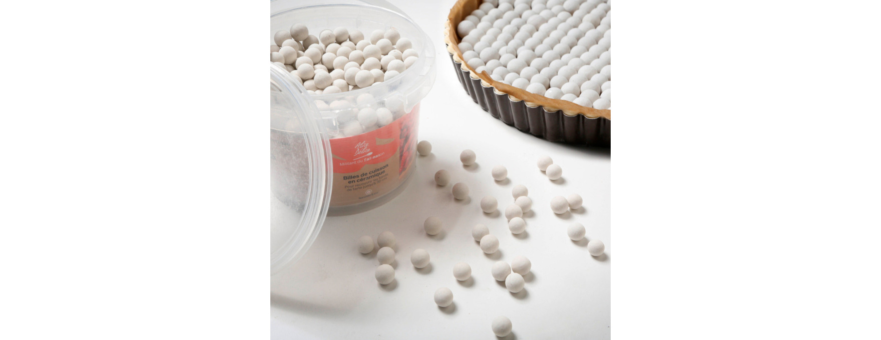 Pot de billes en céramique 750 gr - Alice Délice