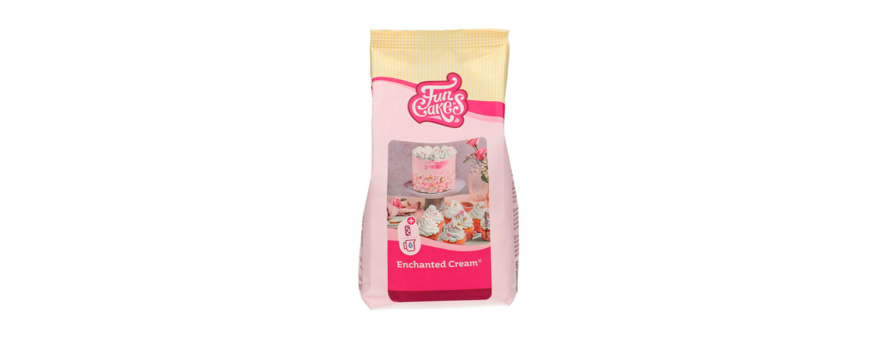 Préparation mix pour crème enchantée 450 gr - FunCakes