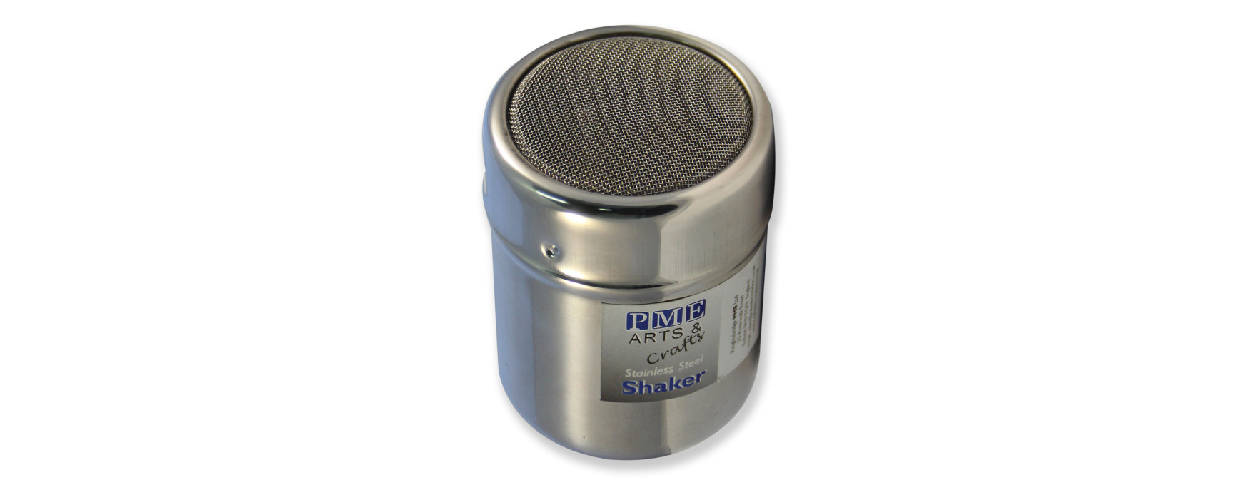 Saupoudreur tamis en inox avec couvercle 8 cm - PME