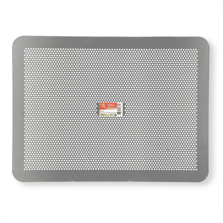 Plaque de cuisson perforée plate sans rebord en aluminium 30