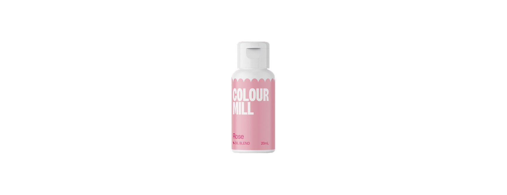 Colorant alimentaire liposoluble Rose 20 ml - Colour Mill
