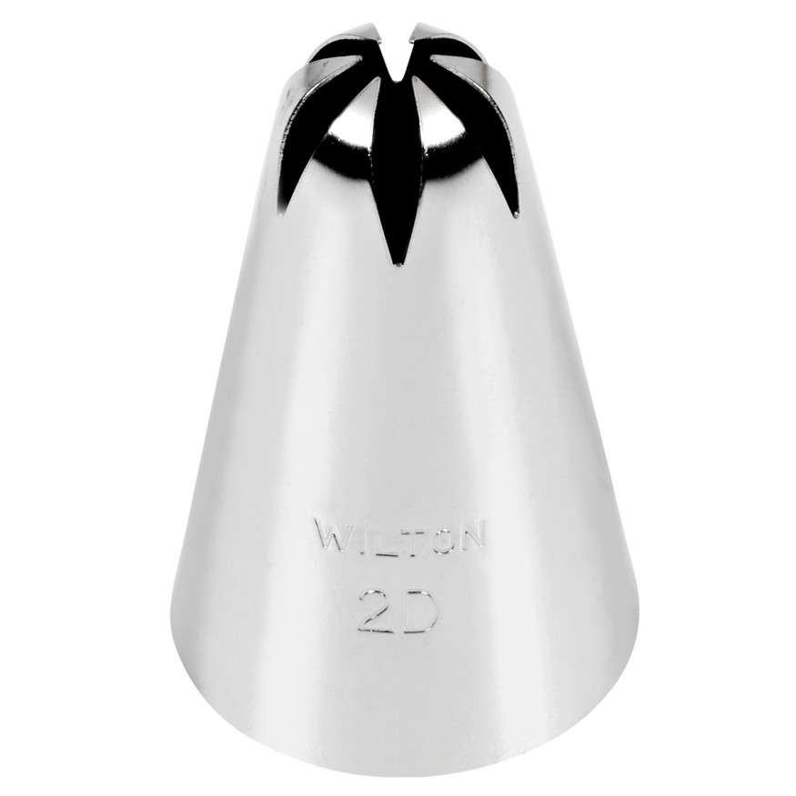Douille en inox : fleur 12 mm  2D - Wilton