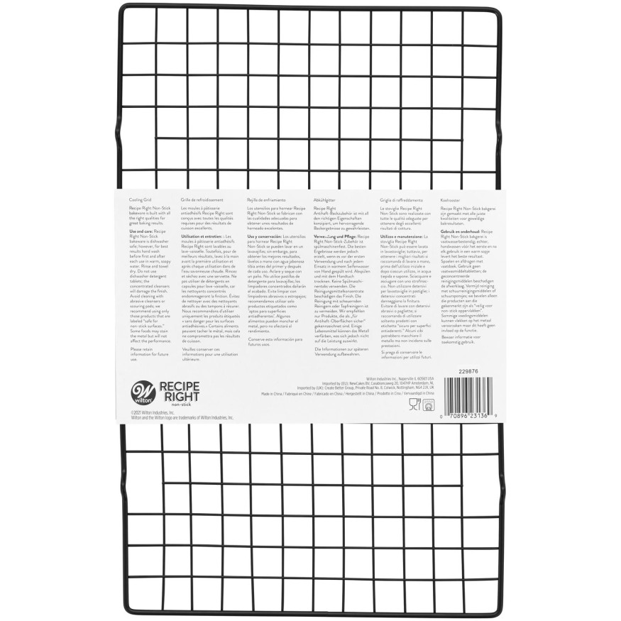 Grille de refroidissement volette en acier anti adhésif 40.6