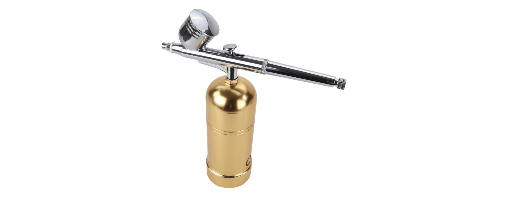 Aérographe portable doré rechargeable par USB - PME