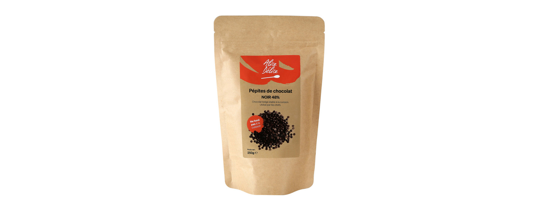 Pépites de chocolat noir 250 gr - Alice Délice