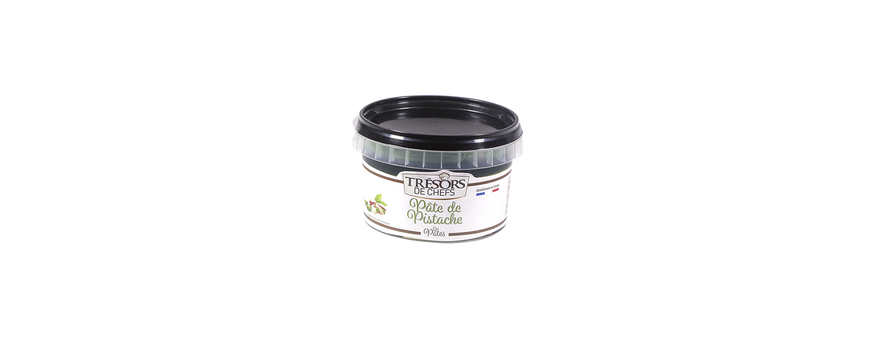 Pâte de pistache 250 gr - Trésors de Chefs