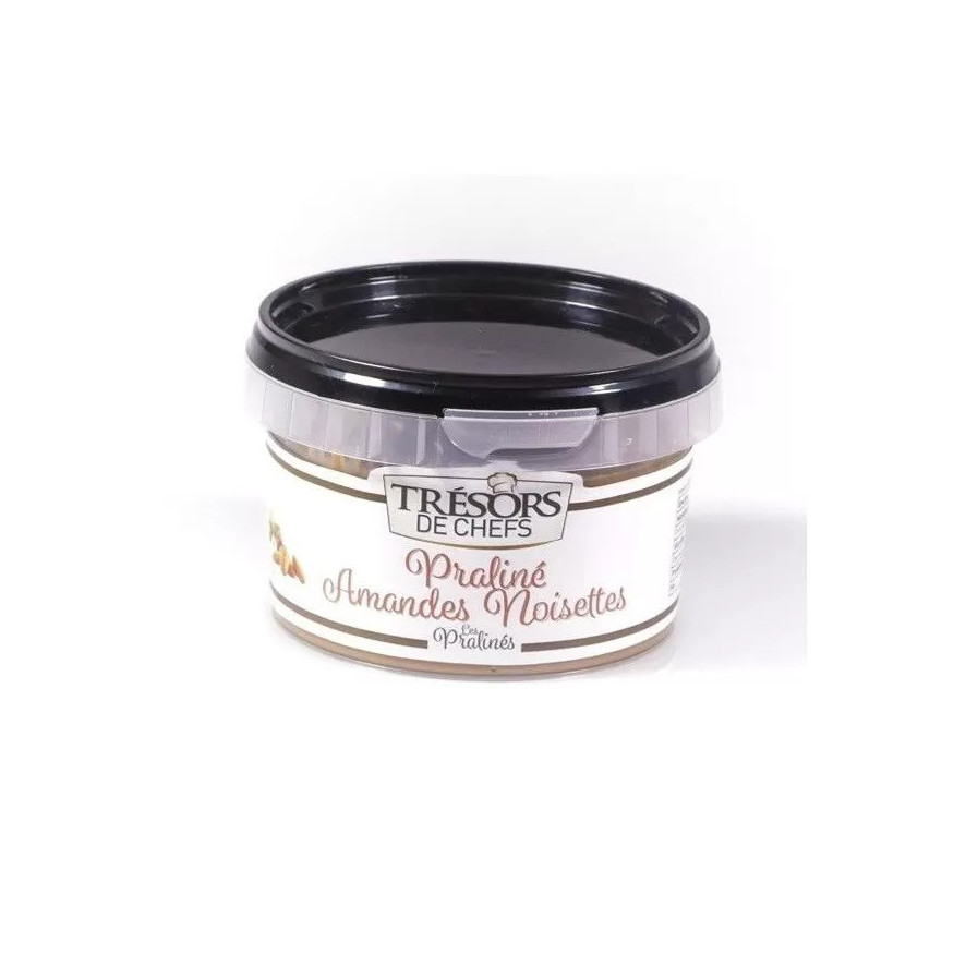 Praliné amande noisette 250 gr - Trésors de Chefs