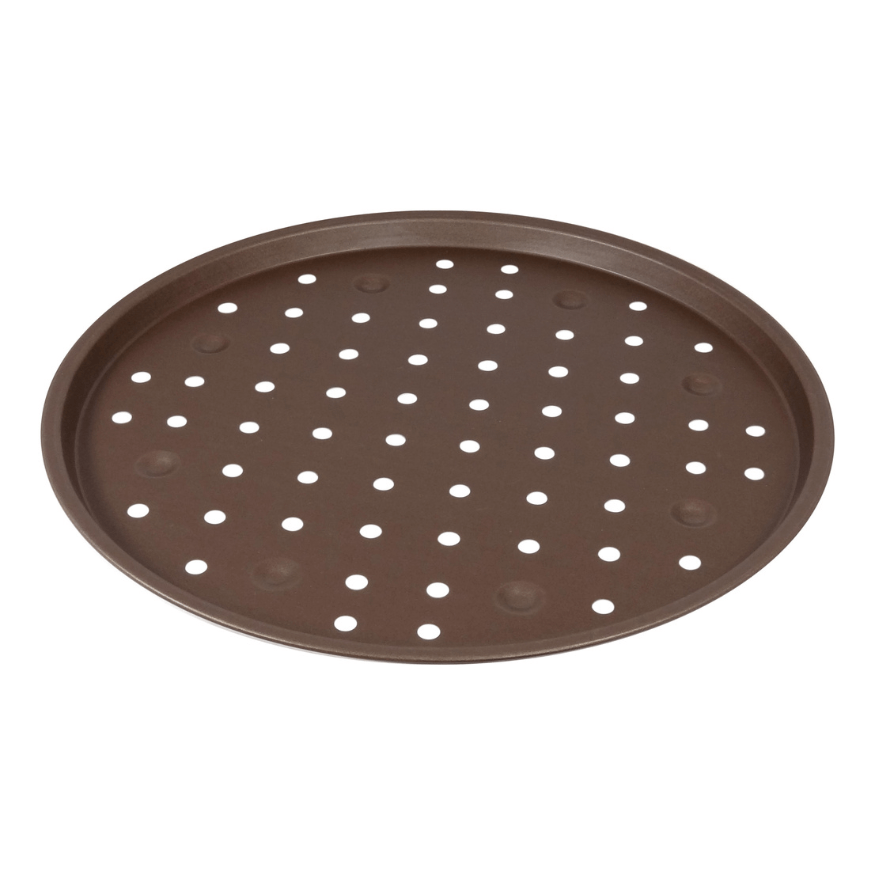 Plaque à pizza perforée anti adhérent diamètre 30 cm - Alice