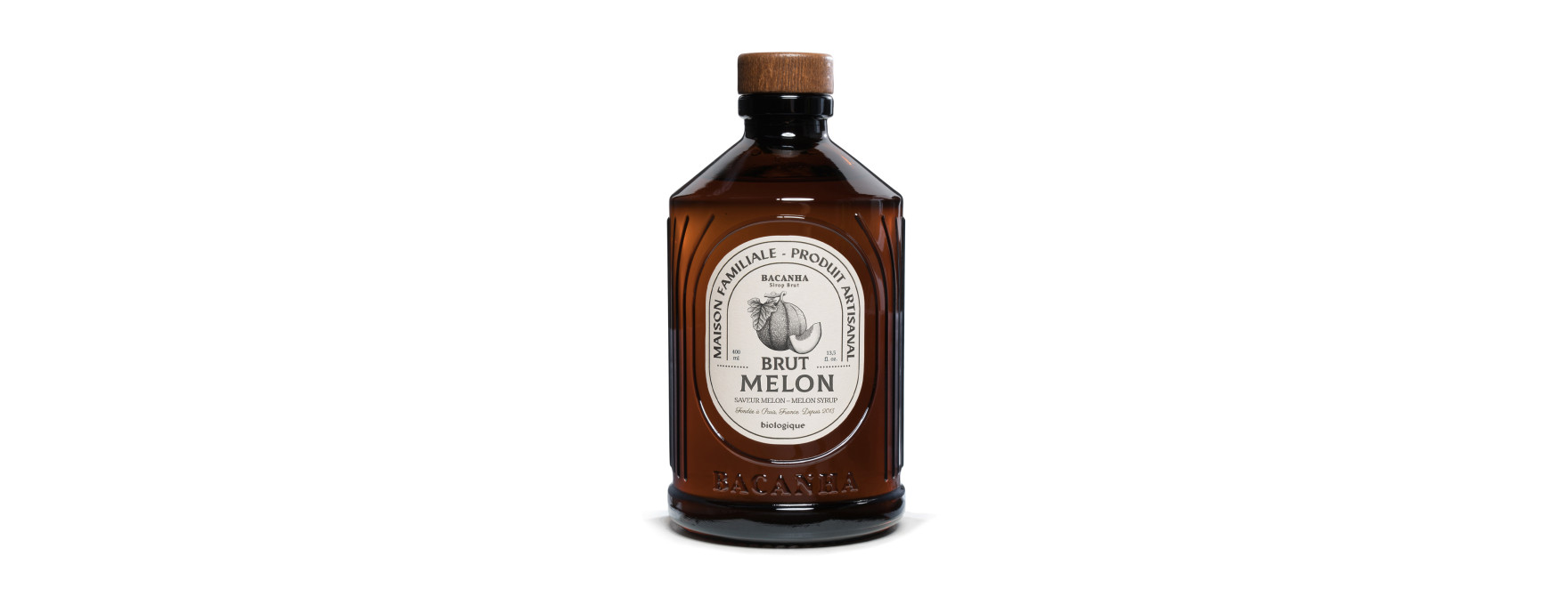 Sirop brut de melon 400 ml - Bacanha