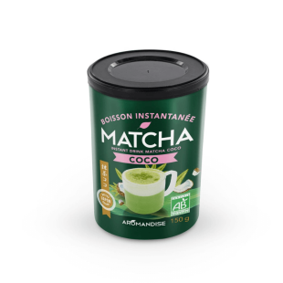 Boisson instantanée Matcha Coco 150 gr - Aromandise