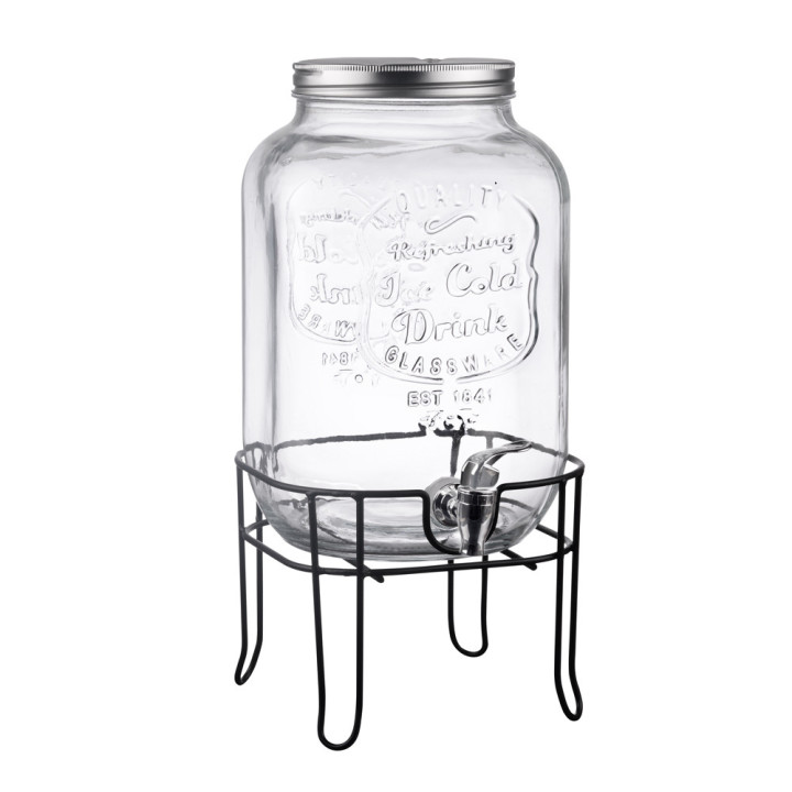 Fontaine 8 litres avec support - Table passion