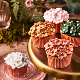 Pâte à sucre dorée pailletée 250 gr - Funcakes