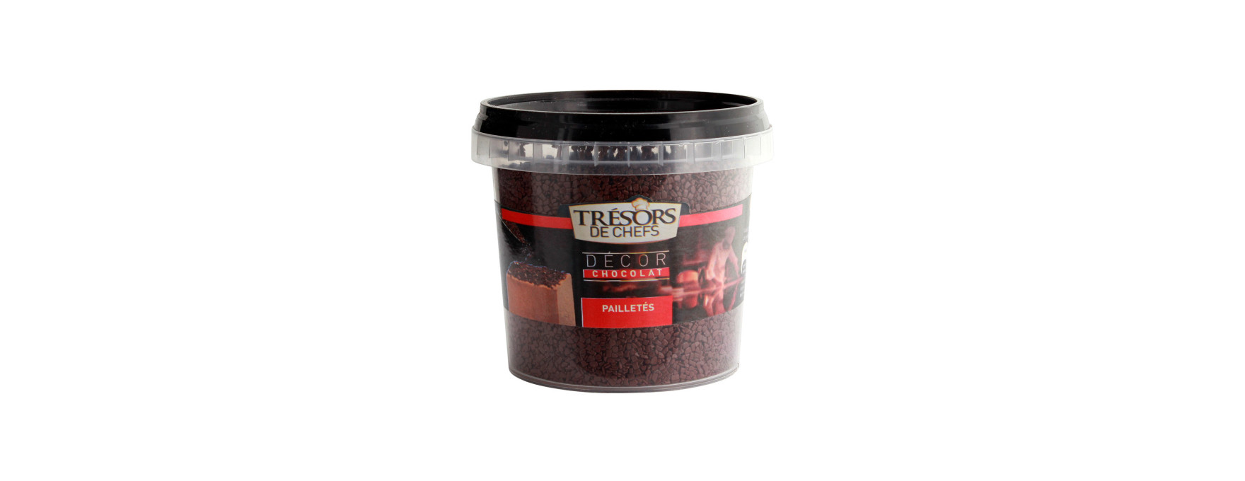 Paillettes de chocolat à parsemer 250 gr - Trésors de Chefs