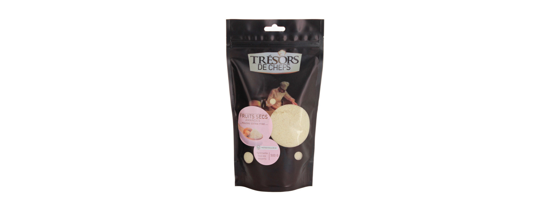 Poudre d´amandes extra fine 500 gr - Trésors de Chefs